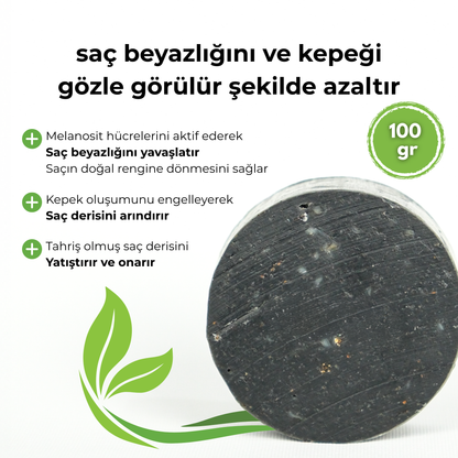 Saç Beyazlama Karşıtı Doğal Sabun