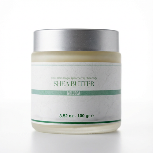 Melusca Shea Yağı – Soğuk Sıkım, Ham & İşlenmemiş | 100 gr
