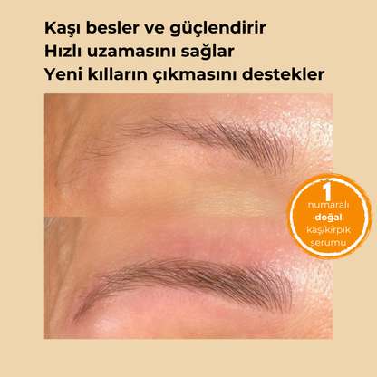 Melusca Doğal Kaş & Kirpik Serumu – 5 ml